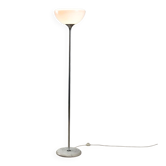Vintage chrome metal floor lamp, Italy, 1970s