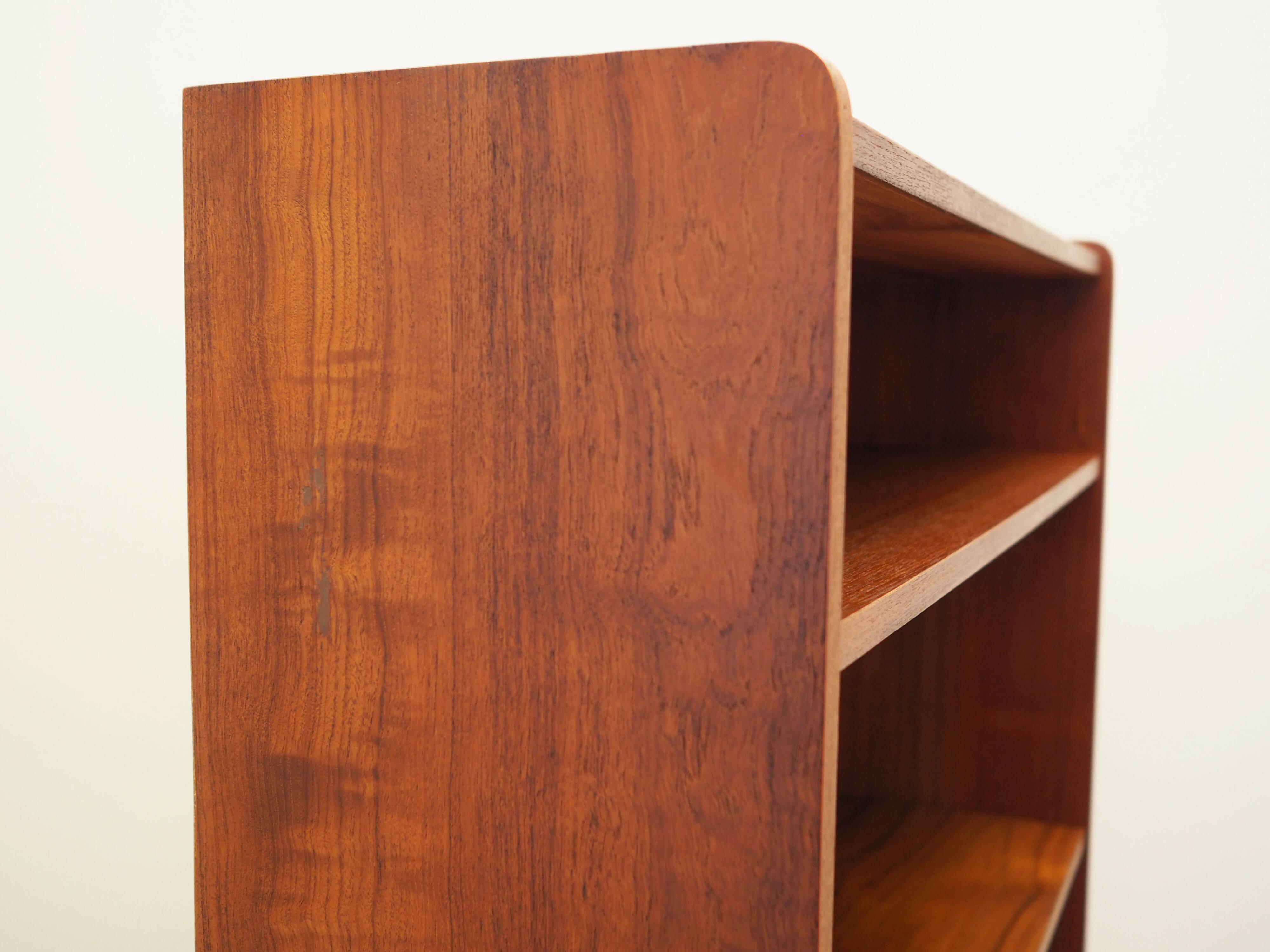 Teak bookcase, Danish design, 1970s, production: Denmark
