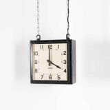 Square Gents of Leicester Clock