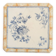Trivet in Creil and Montereau faience, Japonese-style decoration.