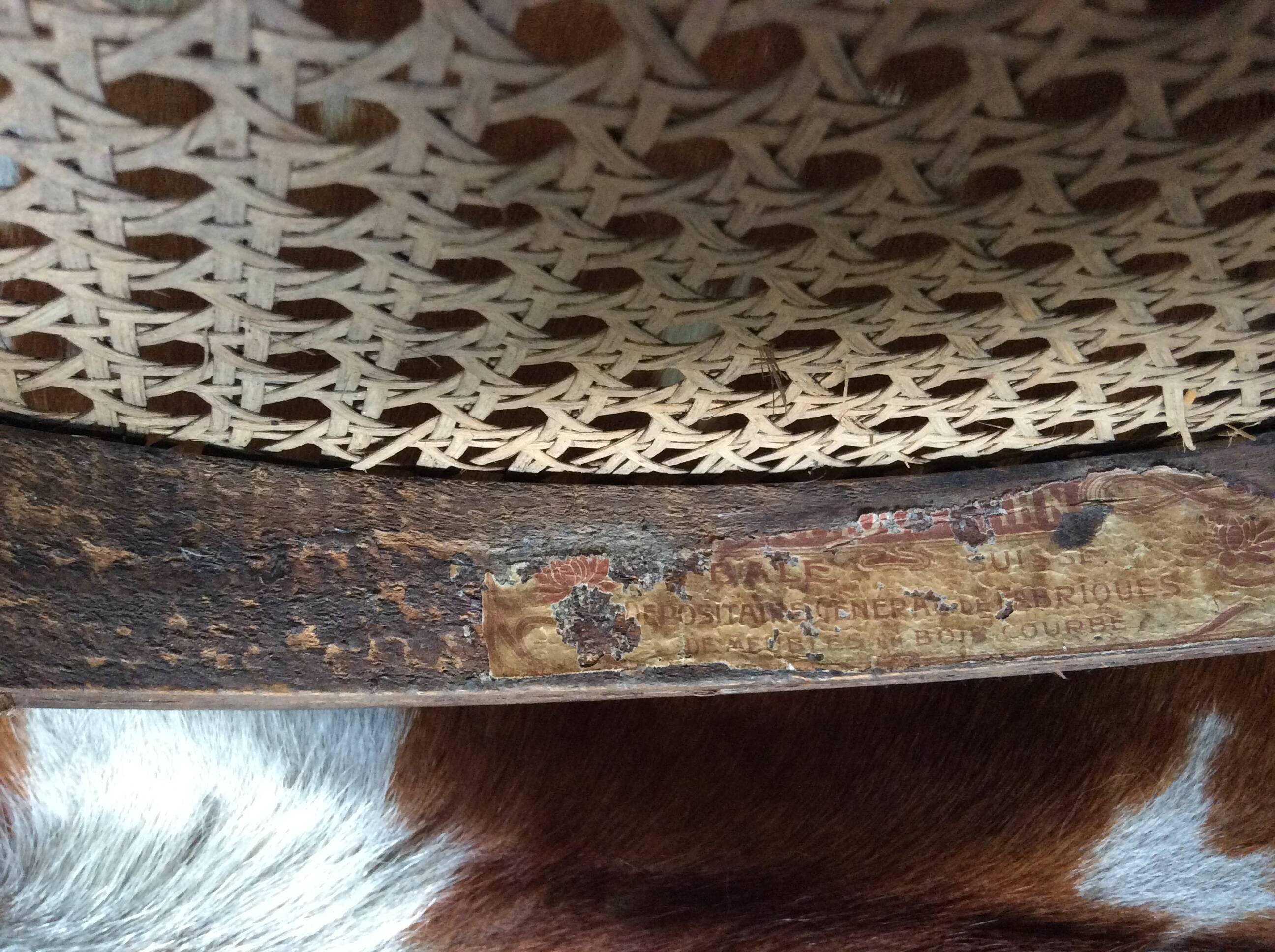 Hoffmann bistro chair