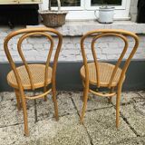 Pair of bistro chairs