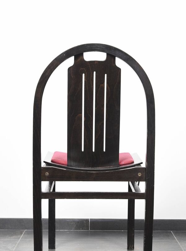 Ensemble de 4 chaises vintage Baumann modèle Argos