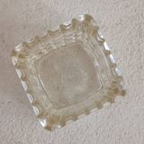 Molded glass ashtray