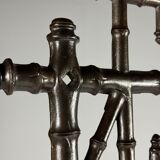 Faux bamboo coat rack cast iron ca. 1890