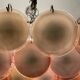 Large Murano Glass Disc Chandelier 1980’s
