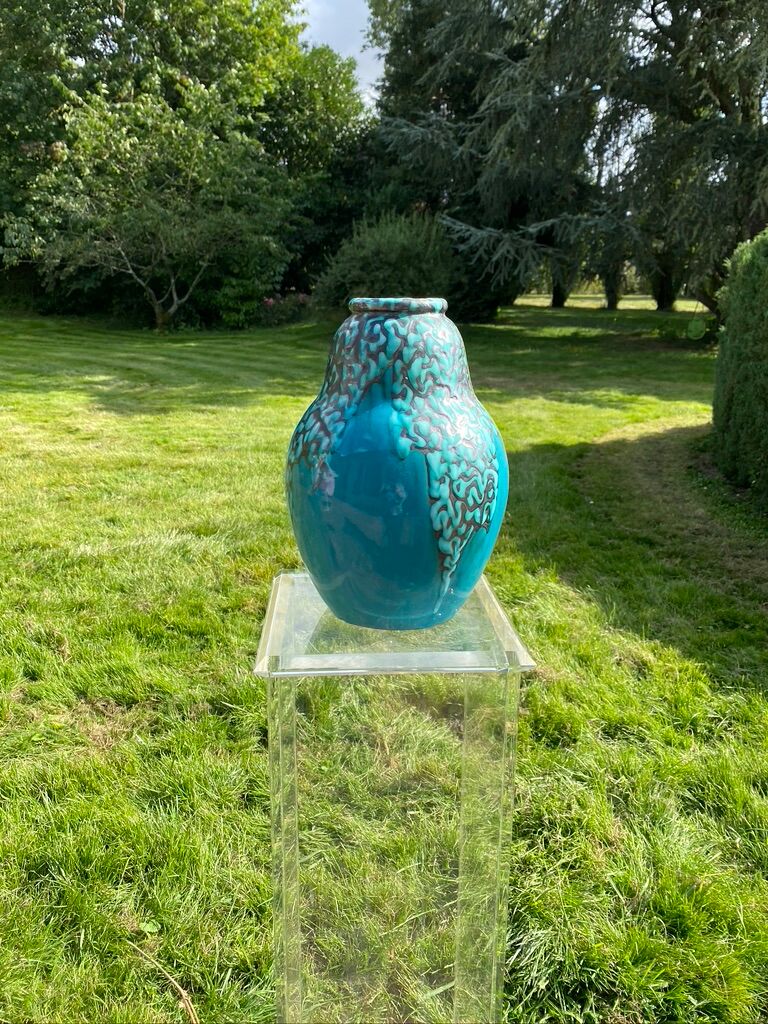 Vase cab ceramic art of bordeaux 1930/1940 primavera