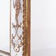 Miroir italien en verre églomisé, à parecloses, début XXe siècle