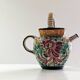 Pitcher Pot Earthenware - dragon decor - Swirling patterns and fantastic creatures - Masse frères