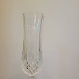 9 crystal champagne flutes from Arques model Longchamp