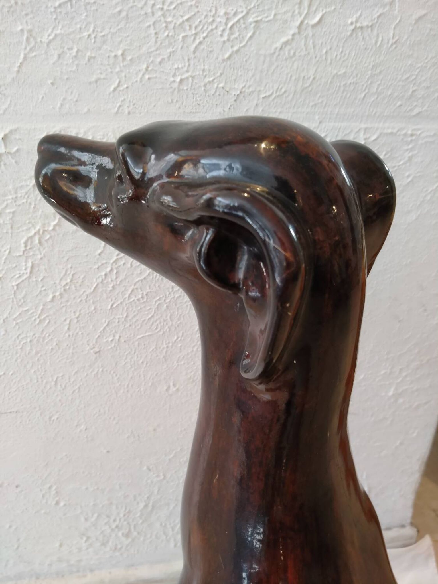 Greyhound statue from the early 20th century