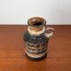 Ceramic vase from the Danish modern mid-century studio, 1960s.