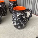 Vallauris orangeade glasses by Marius Musarra for Mabyjo