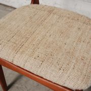 Set of teak and oak chairs by Schiønning & Elgaard 1960