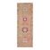 Vintage Turkish Hand-Knotted Wool Cotton Pink Runner Rug 102x300