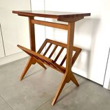Small side table magazine holder 1950