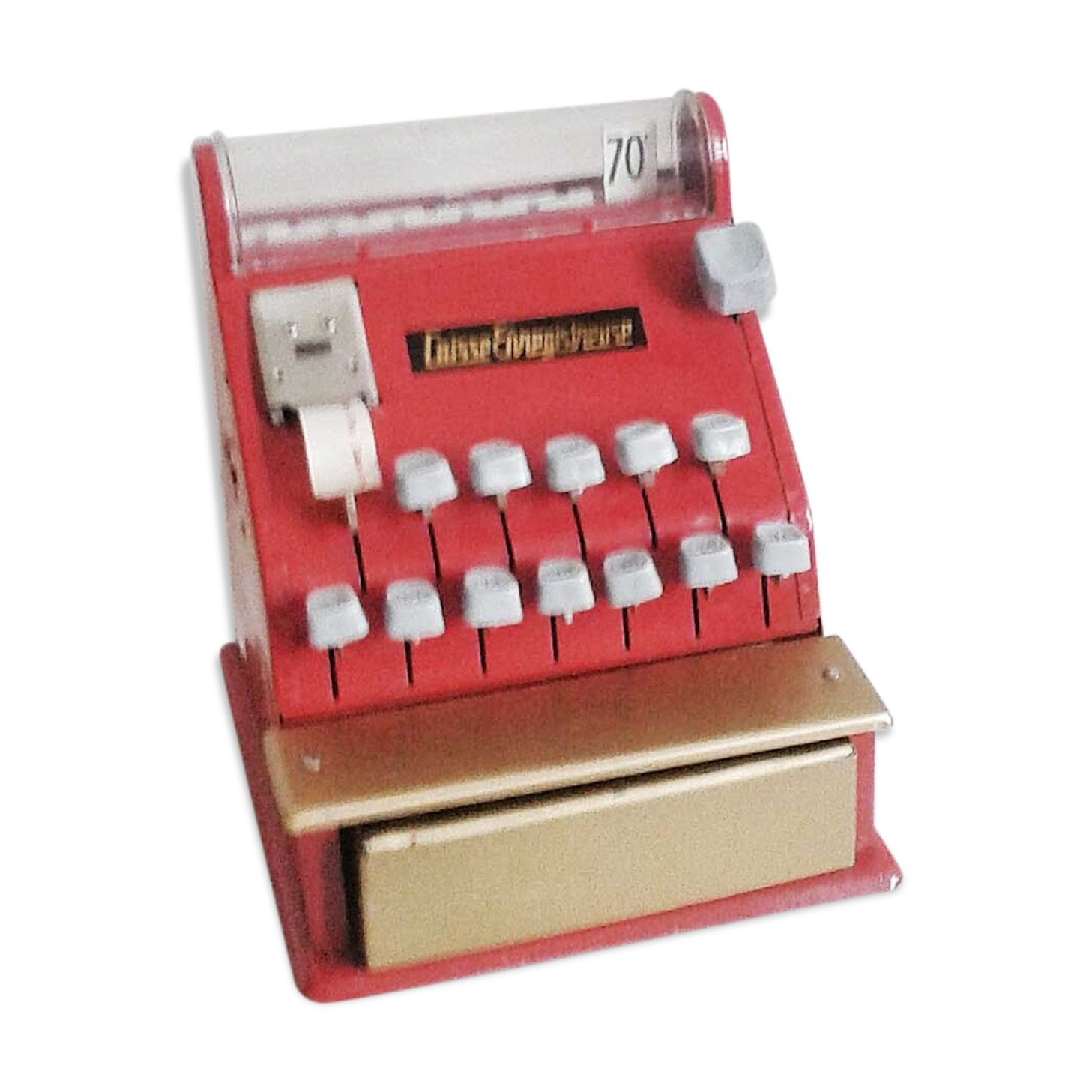 Cash register - vintage toy