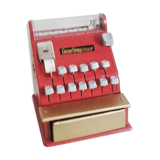 Cash register - vintage toy