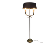 Lampadaire de parquet en laiton Maison Jansen