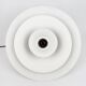 Danish vintage pendant lamp Radius by Erik Balslev, Fog og Morup, 1977