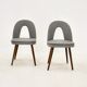 Ensemble de quatre chaises de salle à manger Antonin Suman des années 1960, Tchécoslovaquie