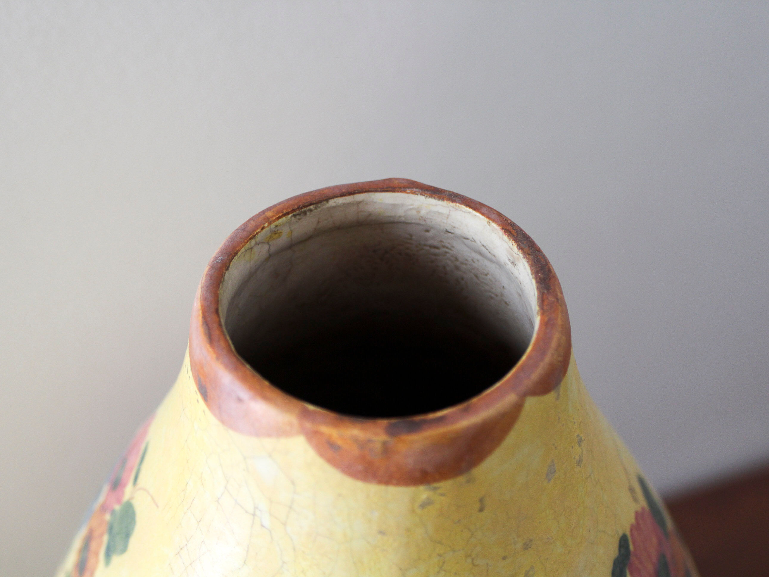 Ceramic vase Jerome Massier, Vallauris