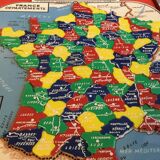 Puzzle map of France