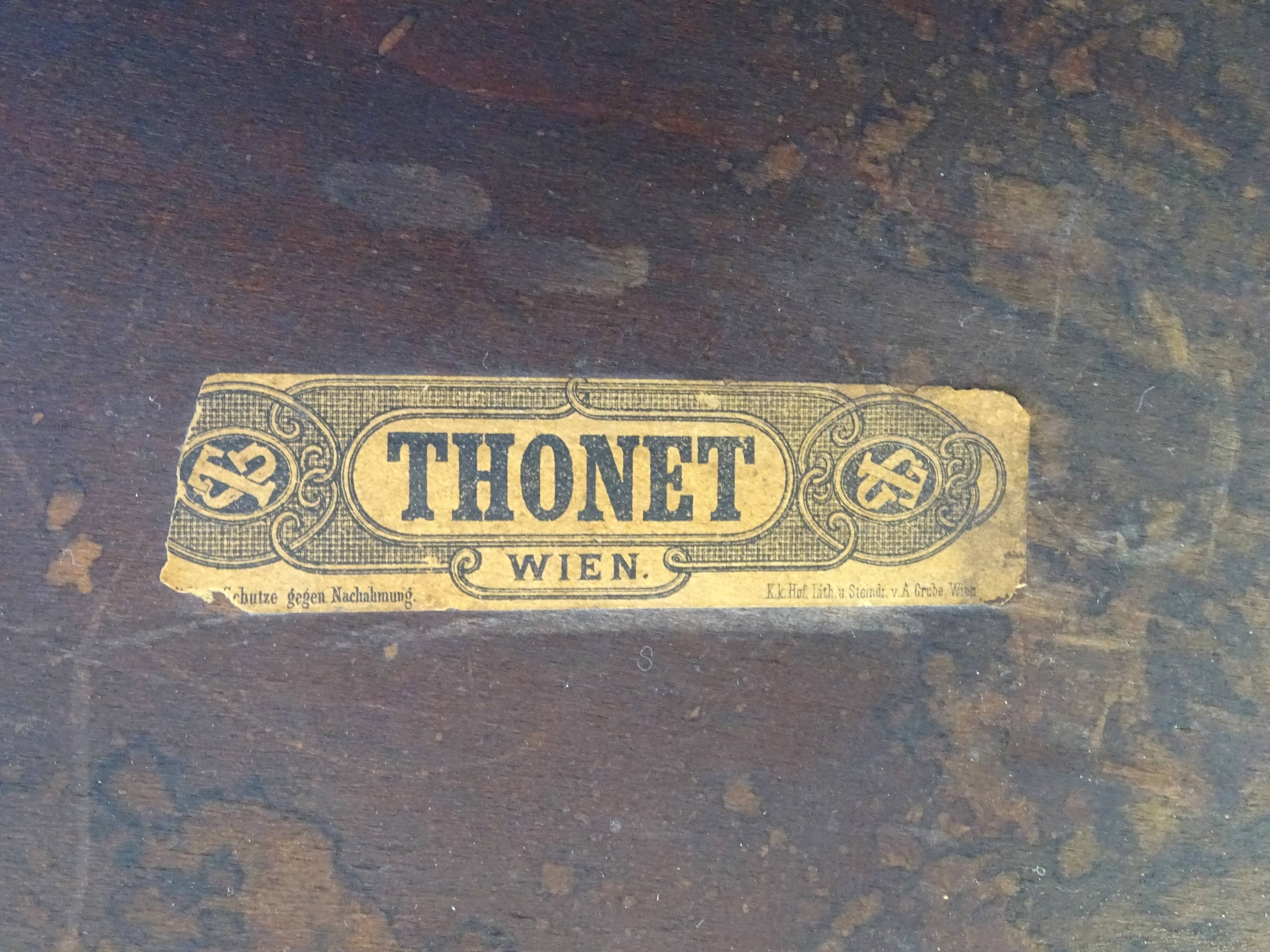 Magazine rack THONET No. 33 from 1904 - Viennese Secession -