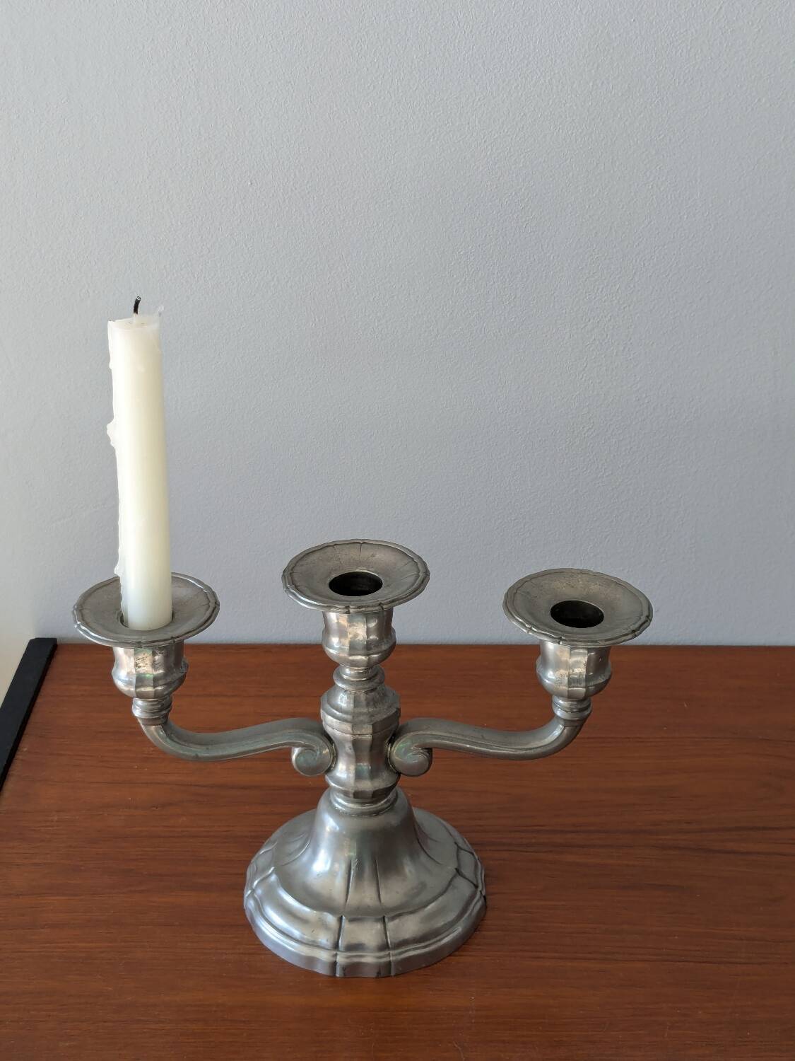 Vintage tin chandelier