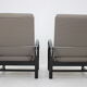 Paire de fauteuils réglables Kropacek Kozelka, Tchécoslovaquie, 1940