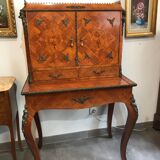 Former secretary in rosewood marquetry