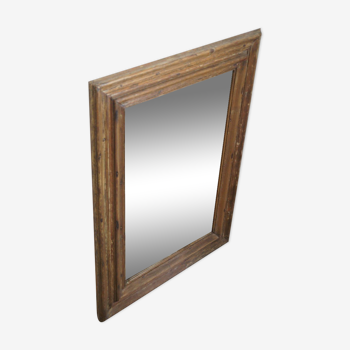 Miroir 1900 en bois 67x94cm