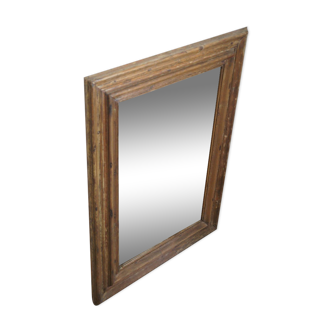 Miroir 1900 en bois 67x94cm