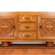 Buffet en enfilade époque Art Déco en bois clair