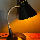 Black table lamp from the 70s