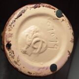 Vase collaboration between G de Bryun and Atelier Dubois at Bouffioulx.