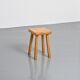 Vintage stool by Charlotte Perriand, Les Arcs, France