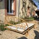 Rattan basket bed