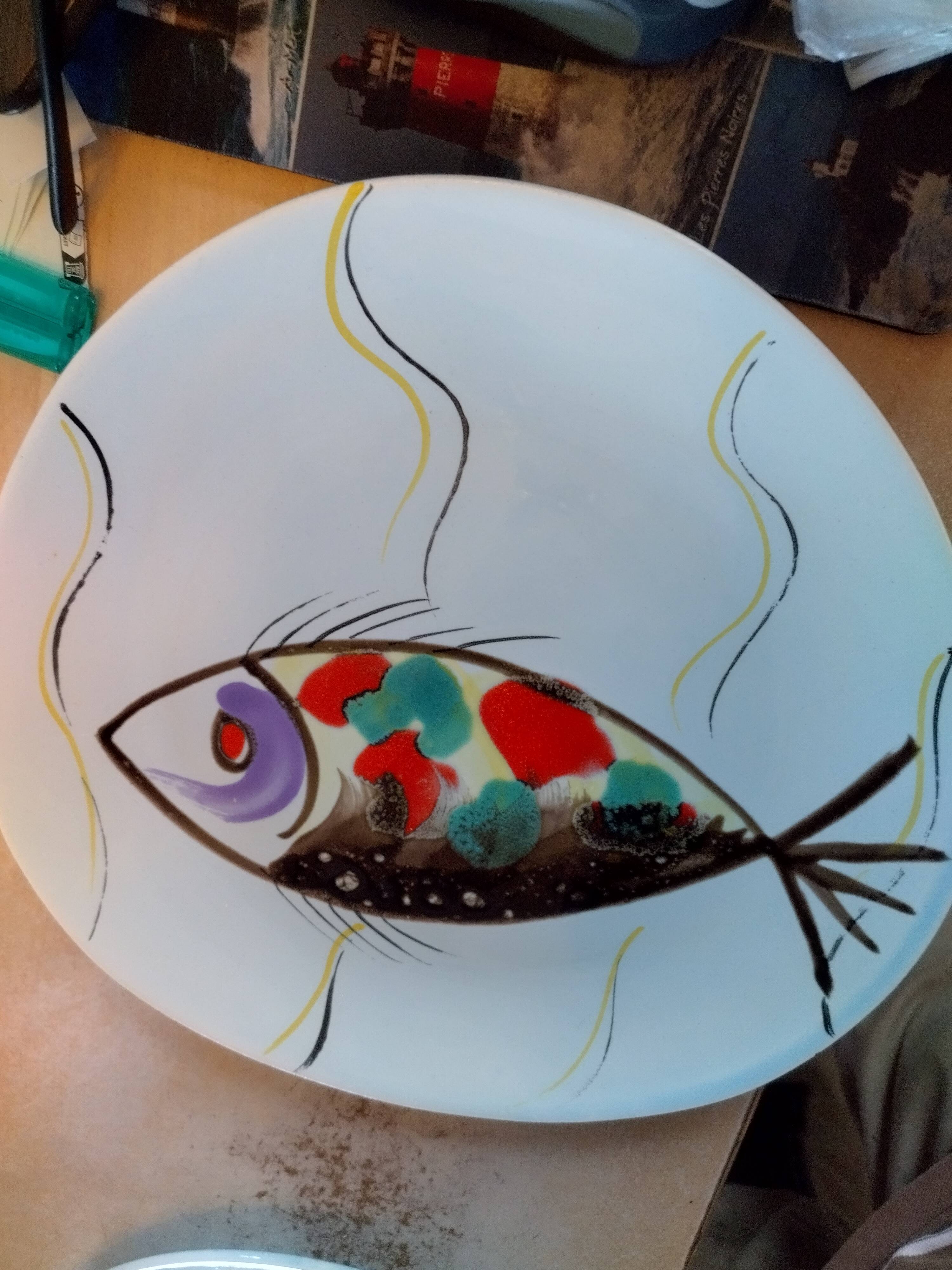 assiettes a poissons MBFA PORNIC