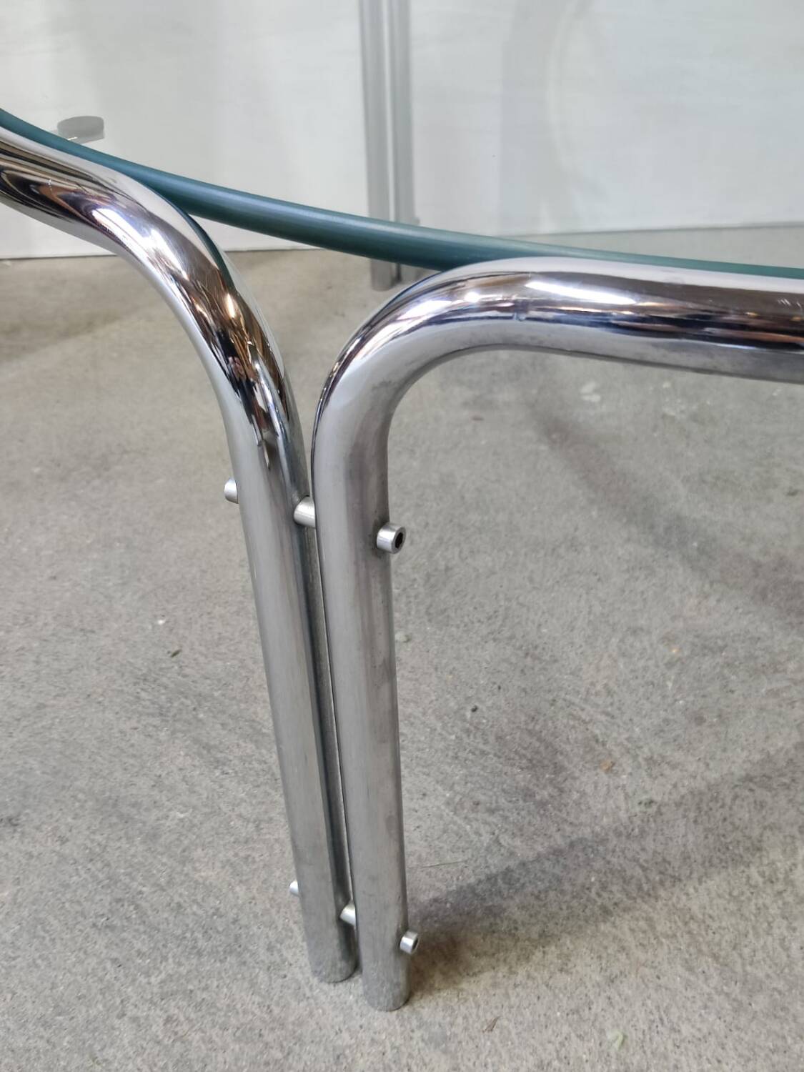 Vintage tripod coffee table