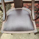 6 art deco period dining chairs