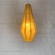 Oblong Cocoon pendant light, Friedel Wauer for Goldkant Leuchten, 1960s
