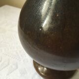Puisaye stoneware pitcher, high fire, signed Michel and Denis Pointu