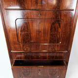 Secretaire of mahogany with inlaid wood, 1840s