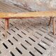 Wooden bench