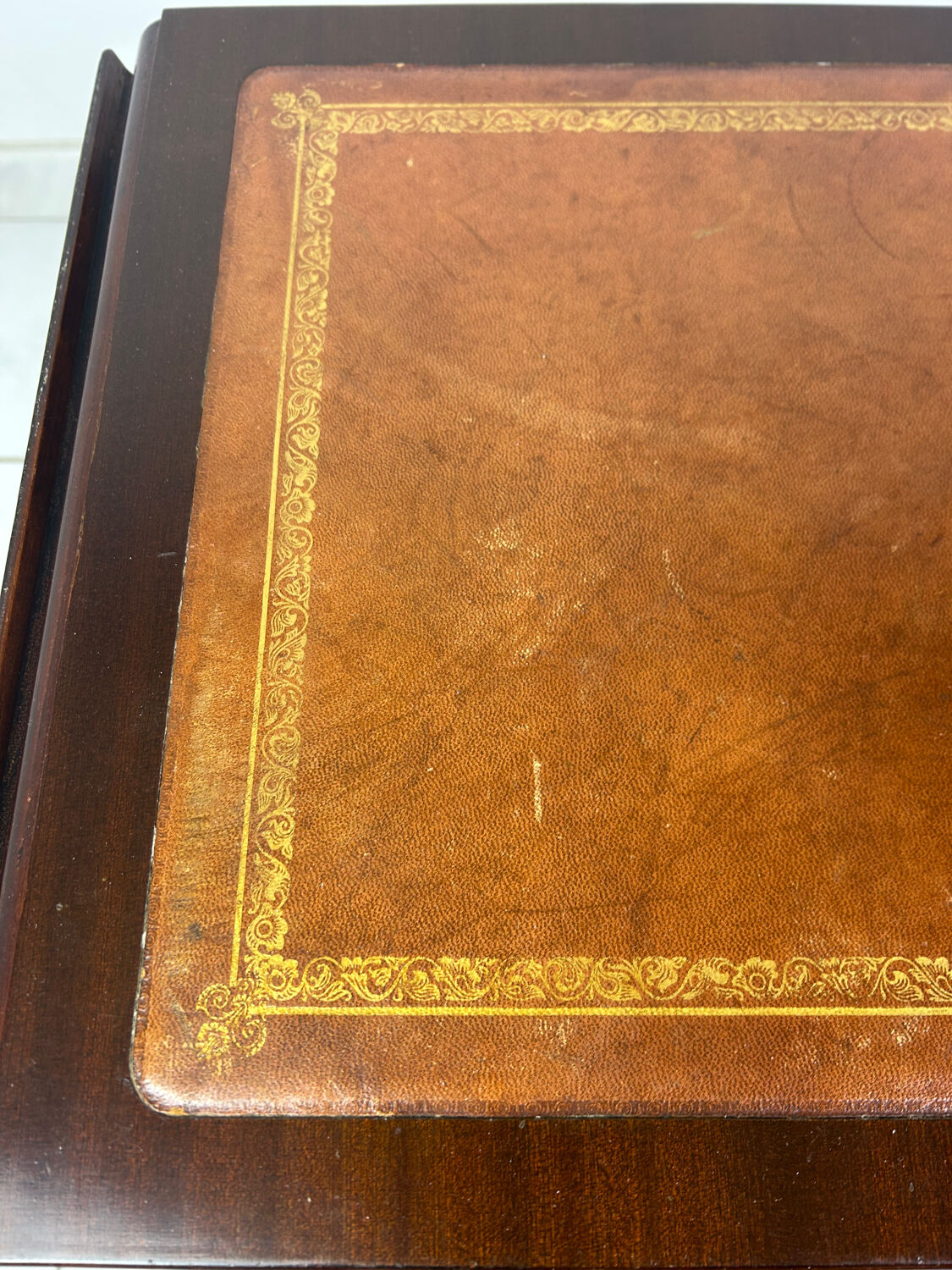 Antique side table English style foldable