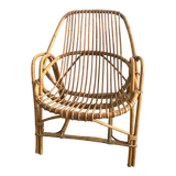 Rattan armchair