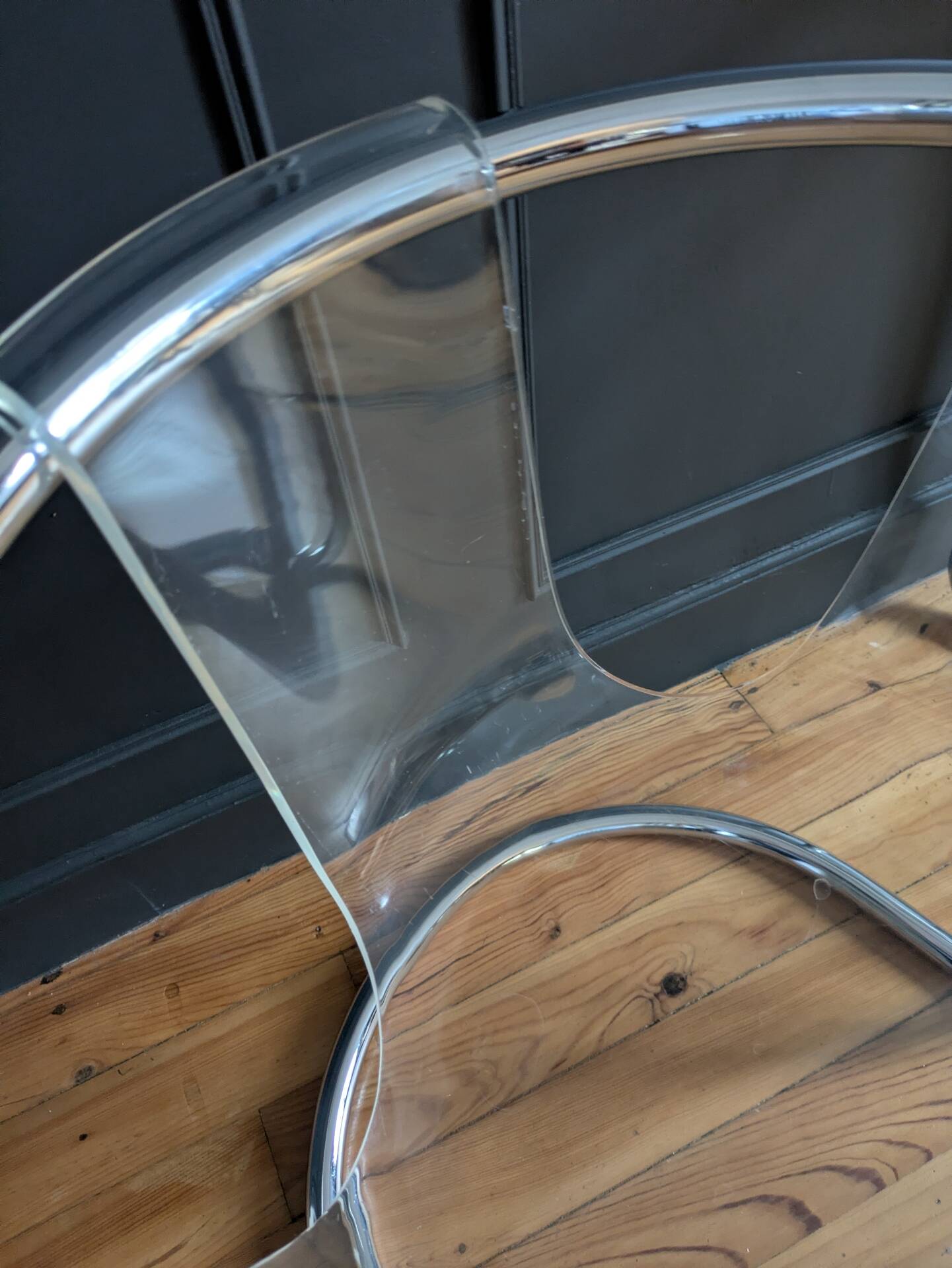 Rare Bureau  et fauteuil ''IIIForm'' Fabio Lenci ,Formes Nouvelles 70'