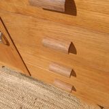 Vintage wooden buffet refurbished – 1 door and 4 drawers