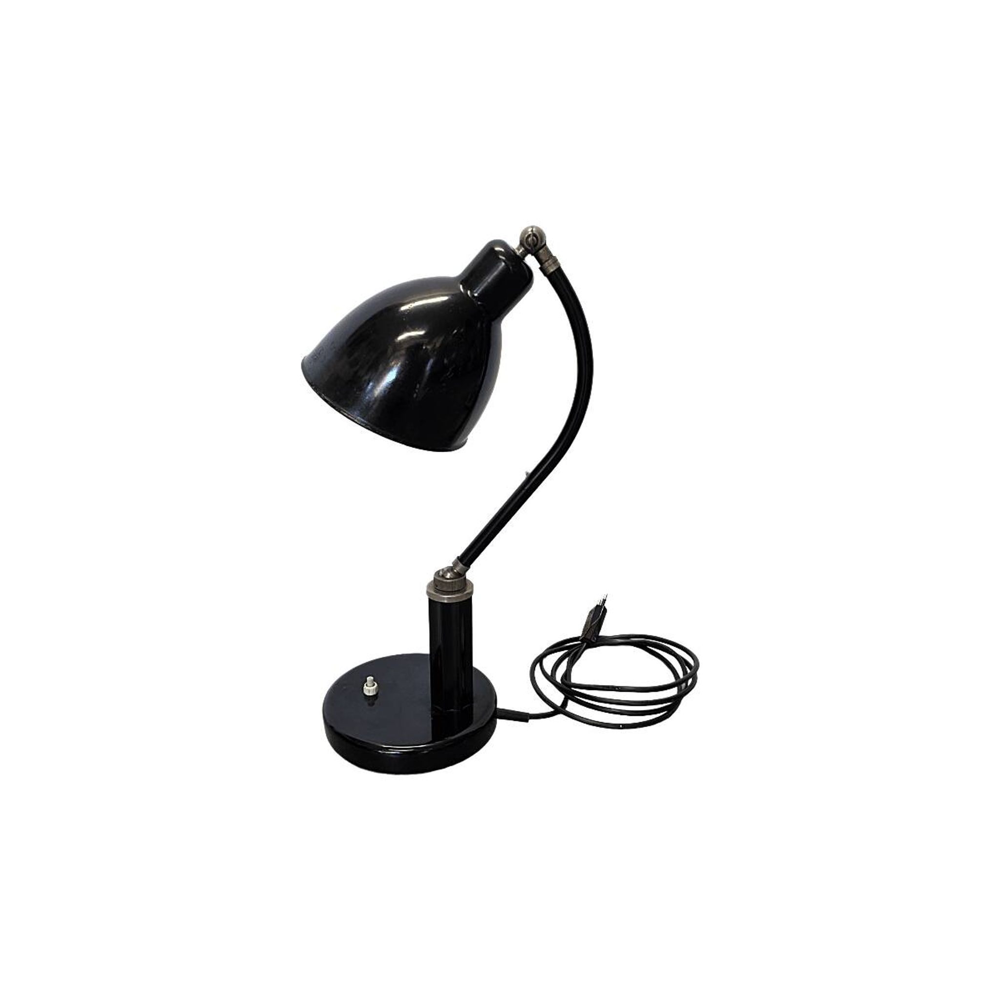 Grapholux Desk Lamp by Christian Dell for Molitor, 1930s